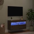 vidaXL TV nástenná skriňa 80 x 30 x 40 cm Remeselný dub