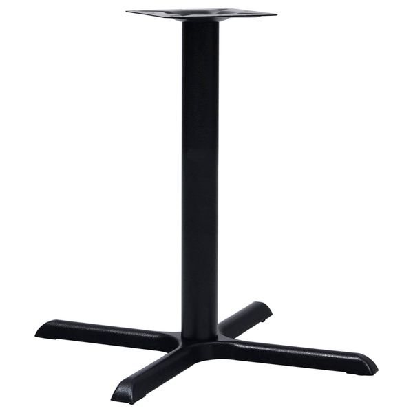 VidaXL Bistro Table Noha Čierna 76x76x72 cm Liatina