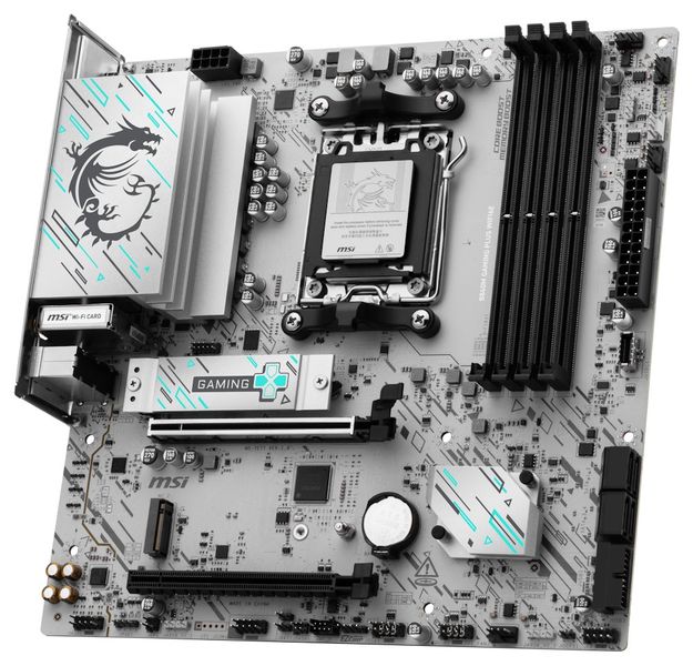 MSI B840M GAMING PLUS WIFI6E / AMD B840 / AM5 / 4x DDR5 / M.2 / WiFi / mATX MSI PRO B840M GAMING PLUS WIFI6E / AMD B840 / AM5 / 4x DDR5 / M.2 / WiFi / mATX