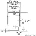 BOSCH Vstavaná práčka WIW24342EU