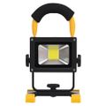vidaXL Nabíjateľný LED reflektor s rukoväťou 20 W studené biele svetlo