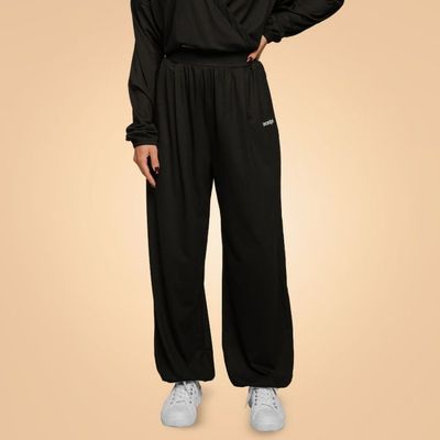 Dámske nohavice Breeze Black - BeastPink, veľkosť S