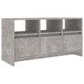 vidaXL TV skrinka, betónovo sivá 102x37,5x52,5 cm, kompozitné drevo