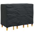 vidaXL Obal na nábytok Jednofarebný Čierna 140 x 70 x 90 cm 210D