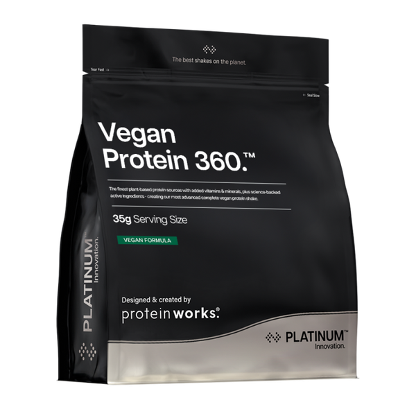 Vegan Protein 360 - The Protein Works, vanilkový krém, 1000 g
