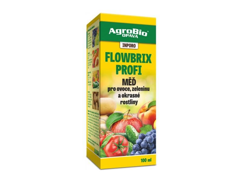 Meď na ovocie, zeleninu a okrasné rastliny AGROBIO Inporo Flowbrix Profi 100ml