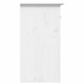 vidaXL Komoda BODO biela 115,5x44x80 cm borovicový masív