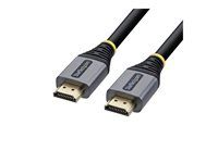 Startech - Premium High Speed - HDMI kabel - HDMI s piny (male) do HDMI s piny (male) - 7.6 m - odstínený - cerná a stríbrná - podpora 4K60Hz, podpora 1440p (UWQHD) 144Hz, podpora 1080p 240Hz, pasivní