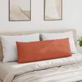 vidaXL Vankúše na pohovku 2 pcs Červenooranžová 120 x 40 cm