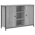 vidaXL Komoda sivá sonoma 100x35x70 cm kompozitné drevo