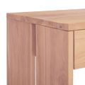 vidaXL Konzolový stolík 110x35x75 cm teakový masív