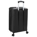 vidaXL Kufor so zámkom Čierna 43 x 27 x 66 cm ABS plast