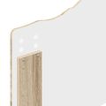 vidaXL Úložná posteľ Sonoma dub 100 x 200 cm Kompozitné drevo