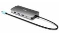 i-tec USB-C Metal Nano 3x Display (DP, HDMI and VGA) Docking Station, Power Delivery 100W Dokovací stanice, 3× video výstup (DP/HDMI/VGA), 5× USB 5 Gbps, Gigabit Ethernet, Power Delivery 100 W, hliníkové telo, USB-C kab