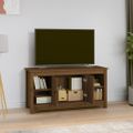 vidaXL TV skrinka medovo-hnedá 103x36,5x52 cm masívna borovica