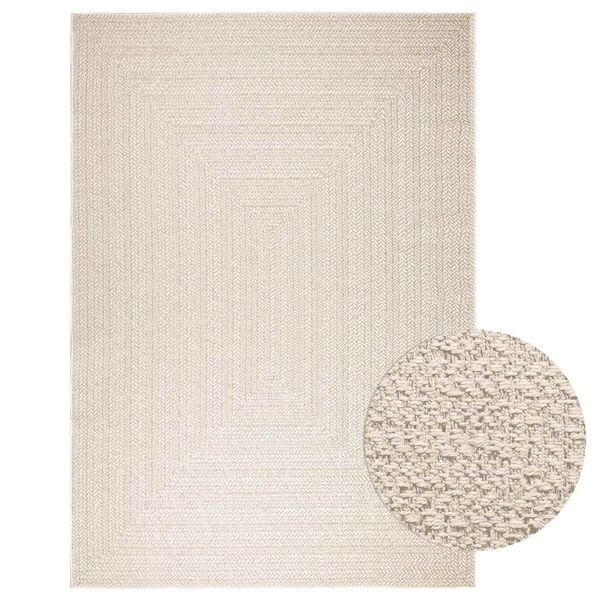 vidaXL Koberec ZIZUR 200x290 cm, jutový vzhľad, interiér a exteriér