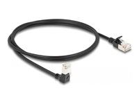 RJ45 Network Cable Cat.6A S/FTP Slim 90°