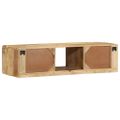 vidaXL TV skrinka na stenu 100x32x25 cm masívne drevo hrubé mango