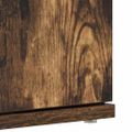 vidaXL Skriňa na topánky 80 x 39 x 178 cm Kompozitné drevo Dymová dub