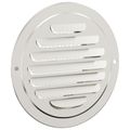 vidaXL Kryty vzduchových ventilátorov 4 ks Strieborná 80 mm
