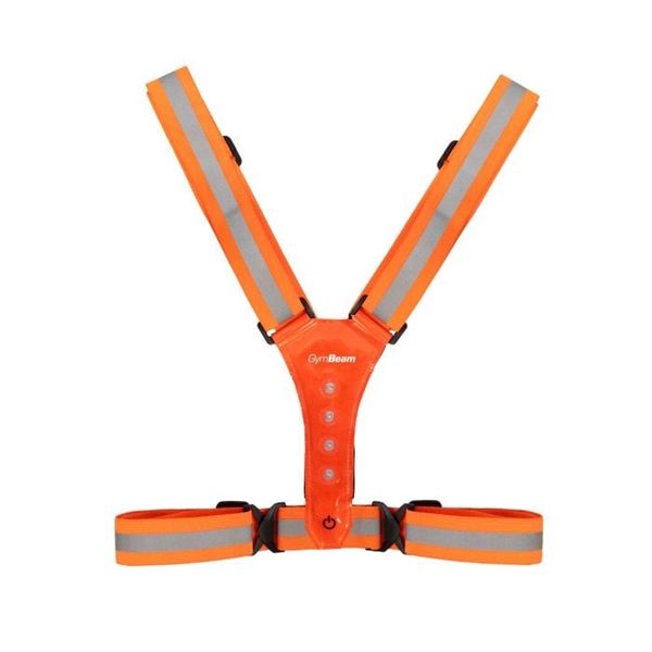 Športová reflexná vesta Orange – GymBeam