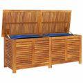 vidaXL Záhradný úložný box s mriežkami 150x50x56 cm masívna akácia