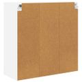 vidaXL Závesná skrinka Biela 80 x 31 x 80 cm Kompozitné drevo