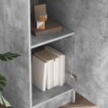 vidaXL Highboard Betónová šedá 35 x 39 x 168 cm