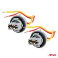 Objímka žiarovky T20 LED 12V W21W WY21W W3x16d 7440 T20 2 ks AMiO-04833
