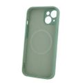 Magnetické puzdro Invisible pre iPhone 14 Pro 6,1" pistáciová