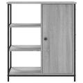vidaXL Komoda sivá sonoma 70x30x80 cm kompozitné drevo