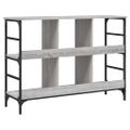 vidaXL Komoda sivá sonoma 102x32x73,5 cm kompozitné drevo