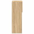 vidaXL TV skrinky s LED svetlami 2 ks dub sonoma 30,5x30x90 cm