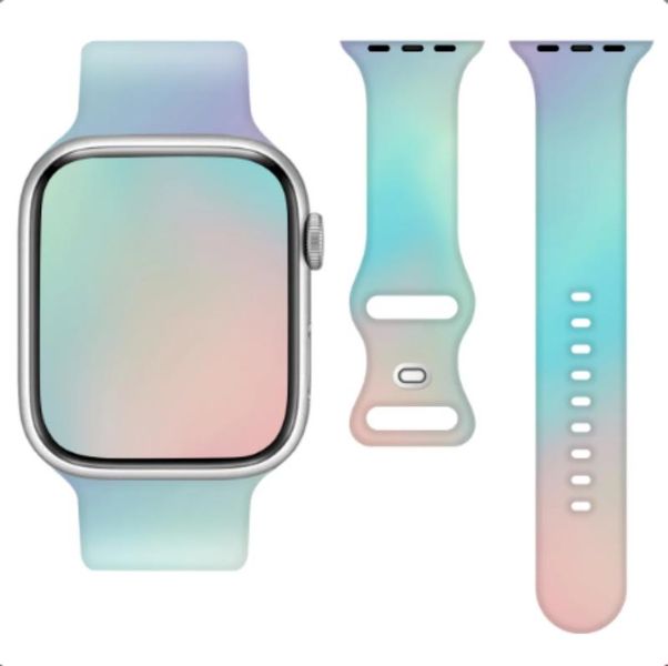 Silikónový remienok na smart hodinky 22MM mätový
