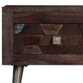 vidaXL Konferenčný stolík, recyklovaný masív 100x60x35 cm