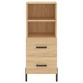 vidaXL Komoda dub sonoma 34,5x34x90 cm spracované drevo