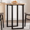 vidaXL Stolová doska okrúhla Ø70x2 cm masívne akáciové drevo