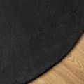 vidaXL Koberec HUARTE Čierna 100 x 200 cm Polyester