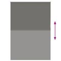 vidaXL Roleta Zatemnenie sivá 100x130cm Šírka látky 95,7cm Polyester