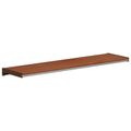 vidaXL Parapetné dosky Hnedé drevo 100 x 20 x 4,5 cm PVC