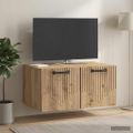vidaXL Nástenná TV skrinka 59,5 x 41 x 30 cm Dub artisan