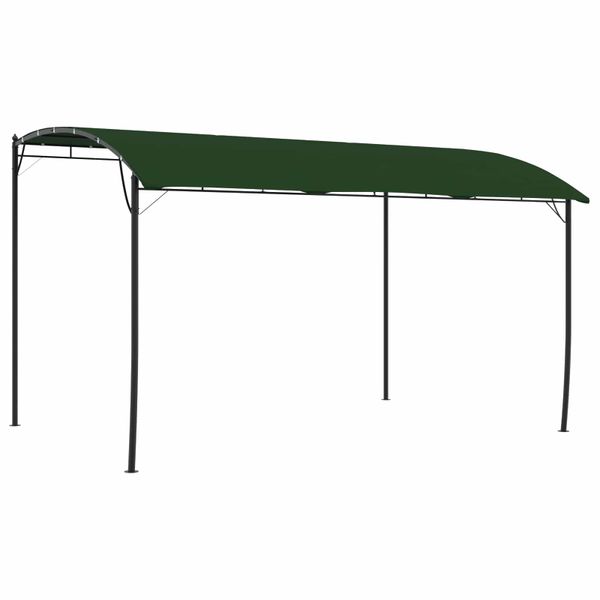 vidaXL Altánok 4 x 3 x 2,55 m Zelená