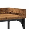 vidaXL Konzolový stôl Staré drevo 100 x 30 x 80 cm