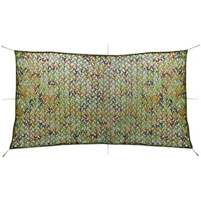 vidaXL Maskovacia sieť s úložnou taškou, 1.5x3 m