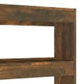 vidaXL Knižnica/deliaca stena údený dub 100x30x135 cm