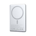 BWOO aluminium magnetic power bank P75 PD 20W 5000 mAh with digital display and USB-C port silver