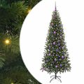 vidaXL Umelý vianočný stromček Zelená 180 cm PE a PVC