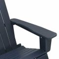vidaXL Adirondack hojdacie kreslá 2 ks Námornícka modrá HDPE