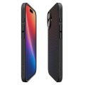 Puzdro Spigen Liquid Air pre iPhone 17 Matná čierna