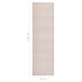 vidaXL Koberec behúň sivohnedý 50x250 cm